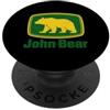 Bear Humor Tees and Gifts Vintage John Humor Distressed Bear Design Men Women PopSockets PopGrip Adesivo
