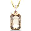 SWAROVSKI Collana collezione millenia con cristallo color caramello