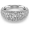 SWAROVSKI Anello collezione sublima con cristalli bianchi