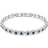 SWAROVSKI Bracciale una una angelic con cristalli bianchi e blu