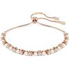 SWAROVSKI Bracciale matrix con cristalli e perle bianchi