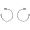 SWAROVSKI Orecchini idyllia con frecce di cupido