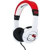 HELLO KITTY Cuffie Cablate On-Ear 85dB Con Orecchie