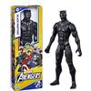 Hasbro Black Panther, figura da 30 cm, Avengers Titan Hero Series, giocattolo Marvel per bambini dai 4 anni in su, nero