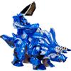 MGA Entertainment Armorsaurs, dinosauro "Armor-Up" - Triceratopo, colore blu cobalto, adatto a bambini dai 6 anni in su, materiale: plastica