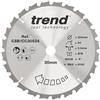 Trend Lama sega mitra 305 mm, foro 30 mm, 24T TCT grossa -5° | Per tagli legno su seghe mitra: denti TCT 24, finitura grossolana, foro 30 mm, modello CSB/CC30524