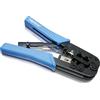 TRENDnet, TC-CT68, Pinza Crimpatrice Professionale, Per qualsiasi cavo Ethernet o telefonico, taglierina e spelafili integrati