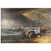 MyPuzzle.com MyPuzzle Scena Di Costa Con Pescatori Che Tirano A Riva Una Barca - Premium 1000 Pezzi Puzzle - MyPuzzle Collezione speciale di Aepyornis