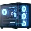 AEROCOOL ADVANCED TECHNOLOGIES Geh Midi P500C-G-BK-v1 o.N. Full Tempered Glas B