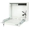 Lanview RWSLMWH1 Mobile Rack da Parete 1U 50 kg Lucchetto, 10,3 kg Bianco