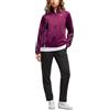 Puma - Tuta Full Zip da Donna Poly, Viola
