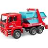Bruder 02741 Camion MAN TGA per container scarrabili con Cassone ribaltabile