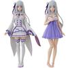 KADOKAWA Re: ZERO Emilia DX Ver. Model Kit Kadokawa Japan nuovo