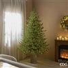 Albero di Natale Pino Lucciole H 210 cm con 3100 Rice LED Integrati - EDG Enzo De Gasperi (IP44 - Ø 145 cm)