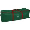 Borsone Custodia per Albero di Natale Fino a 270 cm (Max 40 kg) - EDG Verde Scuro (150x50 cm)