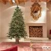 Albero di Natale Pino Spark Nature H 210 cm con 6670 Mini LED Integrati - EDG Enzo De Gasperi (Ø 141 cm)
