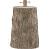 Base Tronco per Albero di Natale in Cemento Effetto Legno H 43 cm Ø 32 cm - EDG Enzo De Gasperi