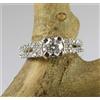 1.46 KT Bianco Diamante Solitario Taglio Rotondo Certificato Fresh Anello Design