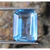 Gemma Tormalina Blu Naturale Indicolite T29109, Taglio Rettangolare