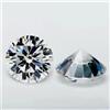 Rotondo Cvd Diamante 0.26 KT Laboratrio Cresciuta Paio D Colore If Trasparenza