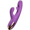 She.E.O Vibratore Rabbit Punto G Finger Motion Viola Silicone 24 Cm - She.EO