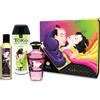 Kit Massaggio Erotico E Lubrificante Fruttato Fruity Kisses Collection - Shunga