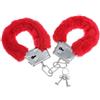 DIABLO PICANTE, DIVERTY SEX Manette Bondage In Metallo Con Peluche Rosso Regolabili - Diablo Picante
