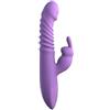 FANTASY FOR HER, PIPEDREAMS Vibratore Rabbit Multifunzione Riscaldante Viola Silicone 24 Cm - Pipedream