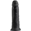 KING COCK, PIPEDREAMS KING COCK - 10 DILDO NERO 25 CM