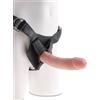 KING COCK, PIPEDREAMS KING COCK - IMBRACATURA PER CAZZO KING CON PENE NATURALE REALISTICO 20,3 CM