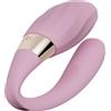 LELO Massaggiatore Intimo Per Coppie Tiani Twist 10 Modalità Rosa Tenue Silicone Impermeabile - Lelo