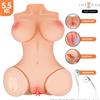INTENSE, INTENSE BODIES MASTURBATORS Masturbatore Realistico Torso Multifunzione Con Vibrazione Suzione Calore E Suoni 5,5 Kg Color Carne TPE - Intense