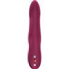 FUN FACTORY Vibratore Multifunzionale Stronic Wave Spingente Rosso Vino Silicone - Fun Factory
