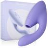 WOMANIZER Vibratore Rabbit Duo 2 Stimolazione Clitoride E Punto G Lilla Silicone - Womanizer