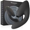 WOMANIZER Vibratore Rabbit Duo 2 Stimolazione Clitoride E Punto G Nero Silicone - Womanizer