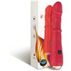 ARMONY, ARMONY VIBRATORS Vibratore Multifunzione Punto G Riscaldante Rosso Silicone 22 Cm