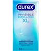 DUREX, DUREX CONDOMS DUREX - PRESERVATIVI INVISIBILE EXTRA LARGE PER MAGGIORE SENSAZIONE PELLE A PELLE CONFEZIONE DA 10 UNITA'