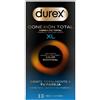 DUREX, DUREX CONDOMS Preservativi Extra Large Ultra Sottili Senza Lattice 10 Pezzi - Durex