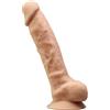 SILEXD Dildo Realistico 23 Cm Dual Density Carne Silicone Con Ventosa - SilexD