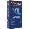 CONTROL, CONTROL CONDOMS CONTROL - ADAPTA PRESERVATIVI NATURE EXTRA LARGE CONFEZIONE DA 12 UNITA'