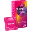 DUREX, DUREX CONDOMS DUREX - PRESERVATIVI STIMOLANTI DONNA CONFEZIONE DA 12 UNITÀ
