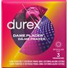 DUREX, DUREX CONDOMS DUREX - PRESERVATIVI STIMOLANTI DONNA CONFEZIONE DA 3 UNITÀ