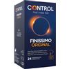 CONTROL, CONTROL CONDOMS CONTROL - FINISSIMO ORIGINAL PRESERVATIVI EXTRA FINI CONFEZIONE DA 24 UNITÀ