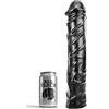 ALL BLACK - DILDO GIGANTE CON PUGNO MORBIDO 32 CM