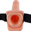 FETISH FANTASY SERIES, PIPEDREAMS Strap-On Cavo Vibrante Realistico 17,8 Cm Carne PVC Telecomando - Pipedream
