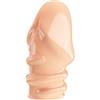 PRETTY LOVE, PRETTY LOVE MALE Guaina Estensore Per Pene Jeremy Spessore Naturale Color Carne TPR - Pretty Love