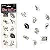 SECRETPLAY Set 10 Tatuaggi Temporanei Chic Tattoo Collezione Candy Nero - Secret Play