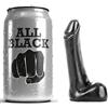 ALL BLACK - DILDO 9 CM