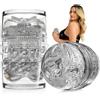 FLESHLIGHT, FLESHLIGHT ORIGIN Masturbatore Maschile Quickshot Mia Malkova Doppio Orifizio Trasparente SuperSkin - Fleshlight