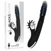 BLACKSILVER Vibratore Rabbit Multifunzionale Su E Giù 24 Cm Silicone Nero - BlackSilver